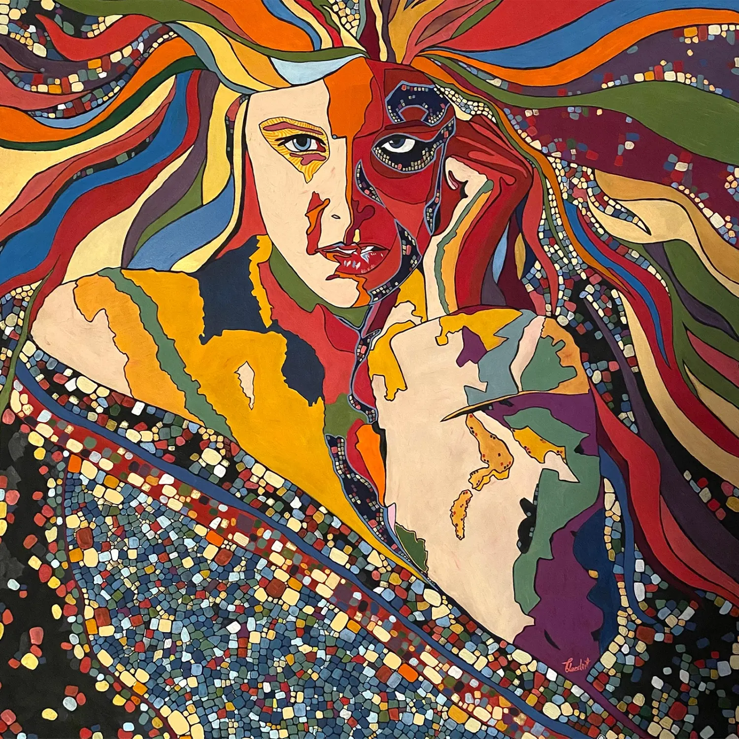 Gemälde „Die Zauberin“ von Tanja Liedert